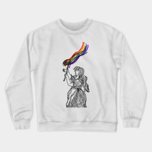 Rebel Girl Pride Crewneck Sweatshirt